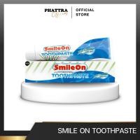 ราคา สไมล์ออน Smile On ยาสีฟันสไมล์ออน ยาสีฟันอโลเวร่า ยาสีฟันว่านหางจระเข้ ฟันสว่างใส ลมหายใจสดชื่น (22574287261)
