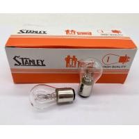 ราคา หลอดไฟท้าย มอเตอร์ไซค์ STANLEY 12V 18 5W สแตนเลย์ ขายยกกล่อง หลอดไฟท้าย สำหรับรถมอเตอร์ไซค์ (17448482573)