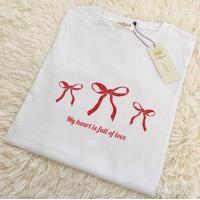 ราคา Jarika shop เสื้อยืด Ribbon Bow งานป้าย Jarika จ188 (21887158609)