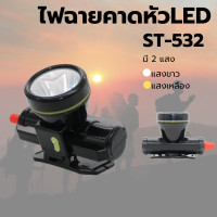 ราคา KAIDEE ไฟฉายคาดหัว แรงสูง ชาร์จไฟบ้าน LED ขนาดเล็ก น้ำหหนักเบา หน้าไฟคาดหัว ไฟส่องกบ รุ่นST 532 (22284802792)