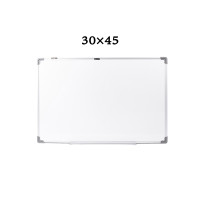 ราคา กระดานไวท์บอร์ด White Board 2 ด้าน พร้อมตะขอสำหรับแขวนติดผนัง ลบได้ ติดแม่เหล็กได้ สินค้ามีหลายขนาด (22518668820)