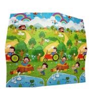 ราคา เสื่อพับ เสื่อรองคลาน 6 ฟุต หนา 8 มิล B แถมกระเป๋า (22844962969)