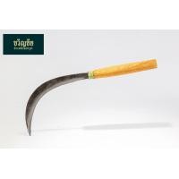 ราคา เคียวด้ามไม้ เคียวเกี่ยวข้าว เคียว ด้ามจับไม้ คมมีฟันละเอียด เคียวเกี่ยว ฟันหญ้า เกี่ยวข้าว ชักใบตอง (22516148958)