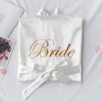 ราคา Bride with Team Bride bathrobe Bride TO BE Bridal Shower Bac (19956508958)