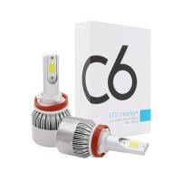 ราคา 2ชิ้นไฟหน้า C6 H4 LED 6500K Cree Hi ต่ำชุด สีขาว C6 H4 H7 H11 7600LM 36W LED ไฟหน้ารถ Hi Lo หลอดไฟไฟหน้ารถมอเตอร์ไซค์แบบ Led ไฟหน้าอัตโนมัติ (21872853026)