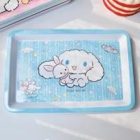 ราคา ถาด เครยอนชินจัง ถาด เหลี่ยม ถาด เมลามีน Crayon Shin chan Kuromi จานลายการ์ตูนน่ารักๆ 11นิ้ว จานเมลามีน ก้นลึก ใส่ขนม ผลไม้ ของว่าง (22560176912)