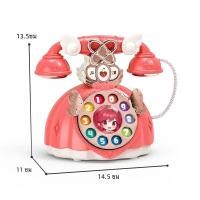 ราคา ของเล่นโทรศัพท์เจ้าหญิงสำหรับเด็ก ของเล่นดนตรีจำลองโทรศัพท์บ้านสติปัญญาเสริมพัฒนาการเด็กโทรศัพท์มือถือเด็กผู้หญิง (22093849798)