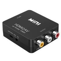 ราคา อะแดปเตอร์ HDMI ถึง AV 1080P HDMI2AV ตัวแปลงวิดีโอ Mini HD HDMI แปลงเป็น RCA NTSC PAL รองรับอะแดปเตอร์ AV CVSB L R (22154779517)