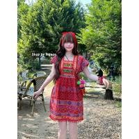 ราคา ชุดดอยน่ารักๆ ชุดเดรสพื้นเมือง ชุดชาวเขา ใส่เที่ยวเหนือ สินค้าพร้อมส่ง (22771304567)
