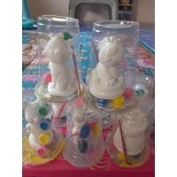 ราคา ตุ๊กตาปูนปลาสเตอร์ ตุ๊กตาปูนปั้นระบายสี พร้อมส่ง คละลาย เสริมจินตนาการให้ลูกน้อย ตุ๊กตาปูนปั้น ระบายสี อย่างดี 12 ชุด (21719546461)