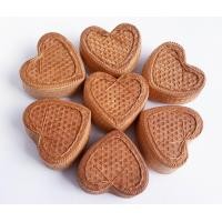 ราคา กระติ๊บข้าว สานจากไม้ไผ่ทั้งใบรูปหัวใจ 4 5 นิ้ว 1 ใบ (21398656164)