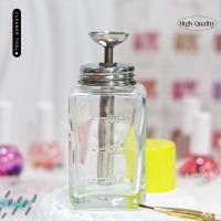 ราคา พร้อมส่งทุกวันขวดปั๊ม ขวดแก้ว หัวปั๊มโลหะ สำหรับใส่น้ำยาล้างเล็บ ล้างพู่กันได้ ใช้งานสะดวก (21378920120)