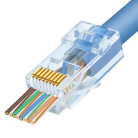 ราคา คีมย้ำหัวแลน คีมเข้าหัวแลน RJ45 Cat7 cat6 cat5e cat5 RJ11 6P ได้ทั้งหัวธรรมดา UTP และหัวทะลุ STP รับประกัน 3เดือน (22606281197)