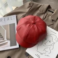 ราคา หมวกหนัง ทรงแปดเหลี่ยม ทรงฟักทอง หมวกผู้หญิง พร้อมส่ง M14 (22748078608)