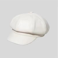 ราคา หมวกหนัง ทรงแปดเหลี่ยม ทรงฟักทอง หมวกผู้หญิง พร้อมส่ง M14 (22748078607)