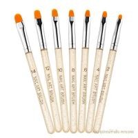 ราคา ใหม่ พู่กันทำเล็บ พู่กันทาสีเจล ต่ออะคริลิค เซ็ต7ด้าม เบอร์2468101214 (15659178574)