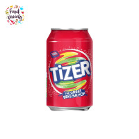 ราคา Tizer Sparkling Fruit Juice 330ml Can น้ำผลไม้ซ่าส์ Tizer กระป๋อง 330 มล (22606399166)