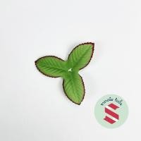 ราคา ทำไม้กฐินผ้าป่า ใบไม้ผ้า 3แฉกลายสวยมาก จำนวน100ชิ้น ตกแต่งเหรียญโปรยทาน (19526232036)