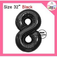 ราคา ลูกโป่งตัวเลข 0 9 ขนาด 32 นิ้ว สีดำ ส่งเร็วจากกรุงเทพ ลูกโป่งอายุ ลูกโป่งฟอยล์ตัวเลข ฟอยล์เลข (22212346131)