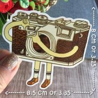 ราคา กล้องถ่ายรูป วินเทจ สติกเกอร์ เคลือบกันน้ำ ลายแนวๆ ไดคัท ติดกระเป๋าเดินทาง โน้ตบุ๊ค เคสโทรศัพท์ กระบอกน้ำ Waterproof Decal Sticker (19470692671)