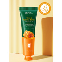ราคา แฮนด์ครีมบำรุงผิวสูตรน้ำผึ้งมานูก้า ลดผิวแห้งกร้าน ให้ผิวเนียนนุ่ม ชุ่มชื้น BIOAOUA Manuka Honey Handcream 30 G (21042693596)