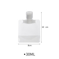 ราคา ซองแบ่งของเหลว ถุงใส่ครีม เป็นถุงฝาเกลียว ฝาเปิดปิด ใช้แบ่งครีม ขนาด 30ML 50ML 100ML (22013180461)