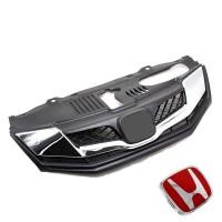 ราคา กระจังหน้า Honda City 2012 กระจังหน้าแต่ง Modulo พลาสติกฉีด แข็งแรง ติดตั้งง่าย ถอดใส่ได้เลย (18895340139)