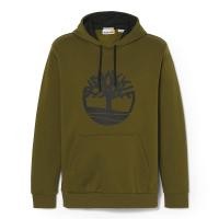ราคา Timberland Mens Northwood Tree Logo Brushback Hoodie เสื้อฮูดดี้ TF24A4445 (22825367690)