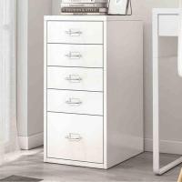 ราคา MorningShoping SMITH ตู้ลิ้นชักเหล็ก 5 ชั้น รุ่น OKD 5D ขนาด 28x41x69ซม สีขาว (22279808031)