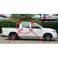 ราคา กระจกประตู หลัง วีโก้ ข้างขวา ฝั่งคนขับ รุ่น 4 ประตู 4D 2004 2014 Vigo กระจก รถกะบะ (19805031564)