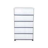 ราคา UP ตู้ลิ้นชักพลาสติก ท๊อปไม้ SUMO WOODTOP 5ชั้น พร้อมล้อ (728530229)