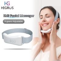 ราคา HEGRUS Face Lifting Device V Shape Massager EMS Face Slimming Massager Micro Current Face Shaper Face Fat Burner Slimming Cheek Belt Anti Wrinkle Bandage Anti Aging Beauty Tools (22755527996)