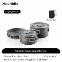 ราคา Naturehike ตั้งแคมป์ชุดเครื่องครัว ชุดอาหารค่ำ กาต้มน้ำทำอาหาร เดินทางบนโต๊ะอาหาร กลางแจ้งเดินป่าปิกนิกหม้อ (22035170662)