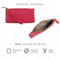 ราคา JACOB กระเป๋าสตางค์สตรี คล้องมือ รุ่น 62700 (22764089241)
