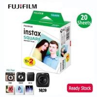 ราคา Fujifilm Instax ฟิล์มโพลารอยด์ธรรมดาสีขาว Instant Film 20 แผ่น สำหรับ Fujifilm SQ6 SQ10 SQ20 กล้อง SP 3 เครื่องพิมพ์ (442658039)