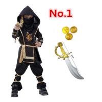 ราคา ชุดคอสเพลย์นินจาสำหรับเด็กเสื้อผ้าเทศกาลคลาสสิกชุดการแสดงวันเด็กเสื้อผ้านินจาชุดนารูโตะพร้อมอาวุธ (9231746002)