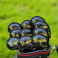 ราคา Cover ปลอกไม้กอล์ฟ HONMA 10 ชิ้น ปลอกหนังหลายแบบสำหรับใส่ชุดเหล็ก ปลอกหุ้มหัวไม้กอล์ฟแบบสวม สินค้าพร้อมส่งนะค่ะ (15104560939)
