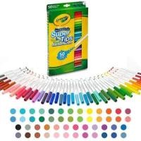 ราคา Crayola สีเมจิกซุปเปอร์ทิปส์ล้างออกได้100สี Crayola SuperTips (22821938135)