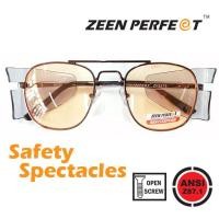 ราคา แว่นเซฟตี้ Side Guard กรอบโลหะ กรอบหน้า AO Style High Quality Metal Frame Safety Side Guard Glasses AO Design Optical Changing Lens (17998981704)