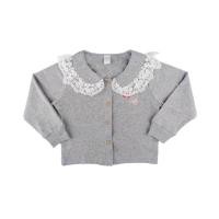 ราคา Chelsee เสื้อคาร์ดิแกน แขนยาว เด็กผู้หญิง รุ่น 238010 ปักลายดอกไม้ ติดกระดุม ผ้า Cotton 100 อายุ 2 10 ปี เสื้อผ้าเด็กโต (22043021596)