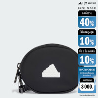 ราคา adidas Lifestyle adidas Polyurethane Leather Coin Bag Women Black IV7504 (22442155109)