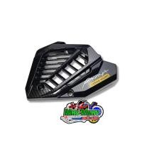 ราคา กันร้อน CLICK125i 2015 2017 ฝาครอบหม้อน้ำ CLICK125i 2015 2017 เคฟล่าดำ สติ๊กเกอร์ 3M AKANA 2 อัน (18709869266)