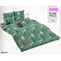 ราคา สบายมายเบด ผ้าปูที่นอนTOTO ลายFlower Leaf ไม่รวมผ้านวม 3 5 ฟุต 5ฟุต 6ฟุต (22093922369)
