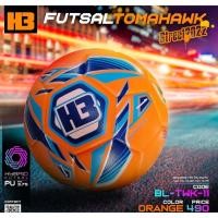 ราคา ลูกฟุตซอล H3 รุ่น Tomahawk หนัง PU ไฮบริด ขนาด 3 7 ของแท้ 100 (17666377844)
