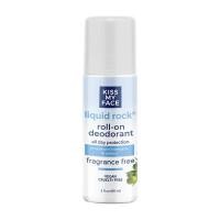 ราคา Kiss my Face Liquid Rock Roll On Fragrance Free Deodorant (22616096558)