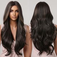 ราคา วิกผมสีชมพูสำหรับผู้หญิงวิกผมหยิกยาววิกผมคอสเพลย์ผมสังเคราะห์ทนความร้อนดูเป็นธรรมชาติ (21431403458)