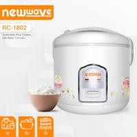 ราคา NEWWAVE หม้อหุงข้าวไฟฟ้า หม้อหุงข้าวไฟฟ้าระบบอุ่นทิพย์ รุ่น RC 1802 ความจุ 1 8 ลิตร (21526610851)