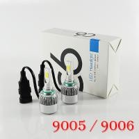 ราคา 2ชิ้น 1คู่ หลอดไฟหน้า ขั้ว C6 LED headlight cob h4 ขั้วตรงรุ่น ไฟสูง ไฟต่ำขั้ว C6 ไฟหน้ารถยนต์ C6 LED แสงสีขาว H1 H3 H4 H7 H11 H13 9004 9005 9006 9007 36W 6000K 3800 lumen (10165589576)
