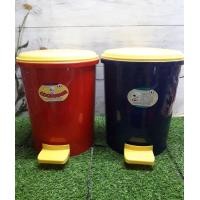 ราคา ถังขยะ cookware 10 ลิตร คละสี ถังขยะขาเหยียบกลมเล็ก มีถังหูหิ้วด้านใน ถังขยะขาเหยียบมีฝาปิด ถังขยะ (6839994557)
