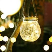 ราคา ขวดแก้วโคมไฟ 20LED แสงวอร์มไวท์ พลังงานแสงอาทิตย์แขวนโคมไฟ LED ระเบียงโฮมเมดตกแต่งที่ต้องการ ขวดแก้วโคมไฟพลังงานแสงอาทิตย์ (20910791818)